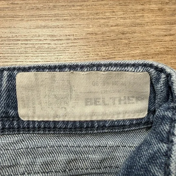 Diesel Belther Jeans Men 31x30 Blue Slim Tapered Stretch Medium Wash Denim 0857N - Picture 8 of 16